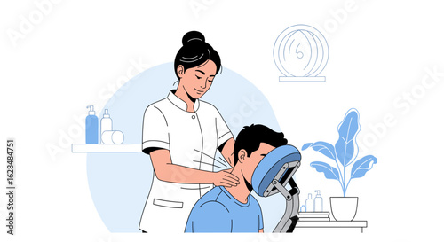 Professional massage therapy for deep relaxation and muscle recovery a wellness experience