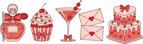 Celebrate love with sweet treats, romantic gifts, and festive drinks