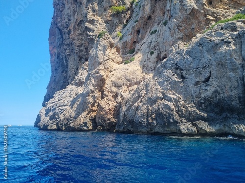 rock in the sea