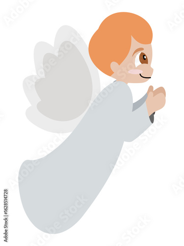 Angel, cute, simple, cut , laser, Cricut,paper, felt, fabric, decoration, school, party, kids , pattern, layers,