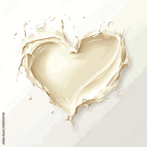 Cream Smear Texture Banner
