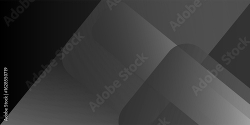 Sleek abstract gray and white gradient background with dynamic waves, sharp lines, and subtle dots, ideal for modern design