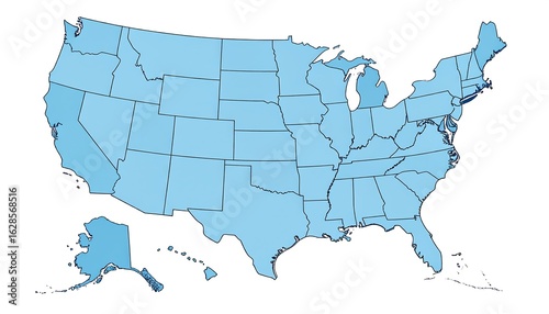 US States Map