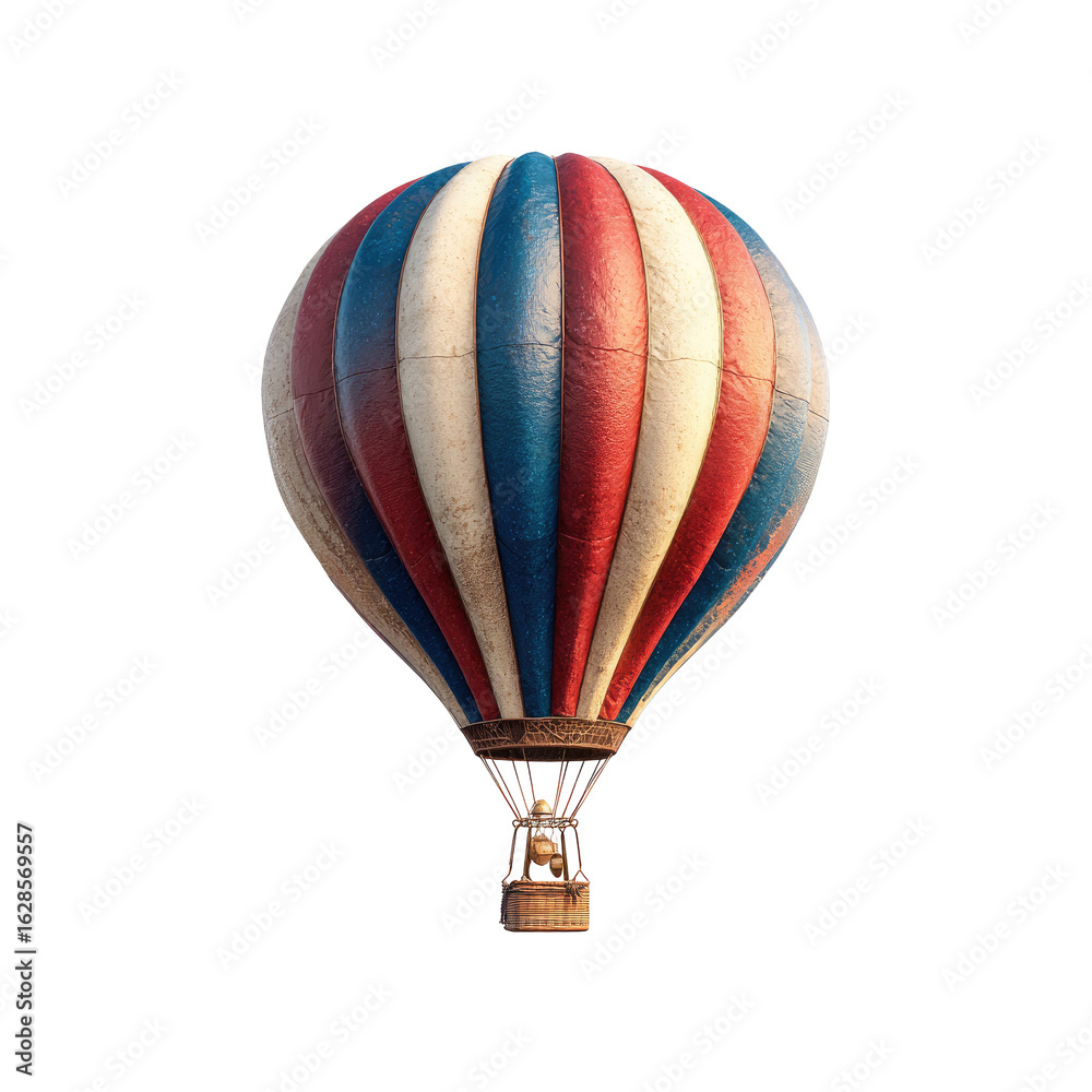 Fototapeta premium A vintage hot air balloon