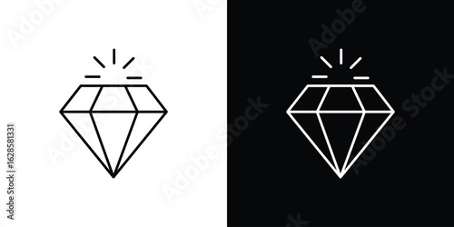 Values icon vector illustration sign symbol. linear design