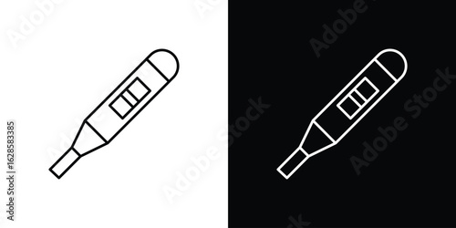 Pregnancy test icon vector illustration sign symbol. linear design