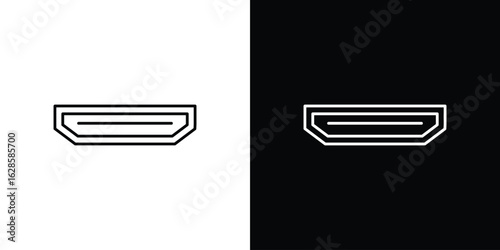 HDMI icon vector illustration sign symbol. linear design