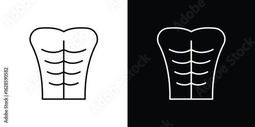 Abs icon vector illustration sign symbol. linear design