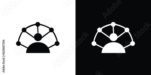 Skillsfor banner and packaging design Vector illustrationsn icon. simple glyph icon. Vector solid isolated black illustration.