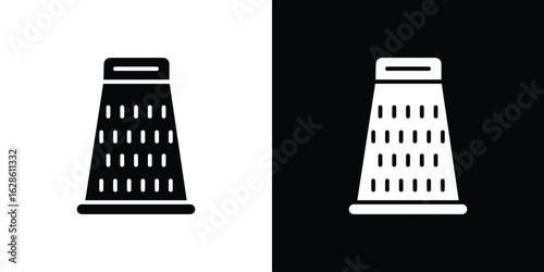 Grater icon. simple glyph icon. Vector solid isolated black illustration.