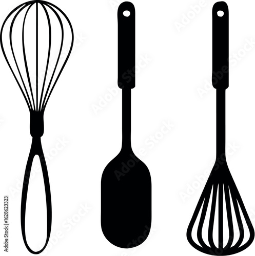 Kitchen Utensil Collection Vector
