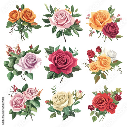 Vibrant Rose Bouquets Collection