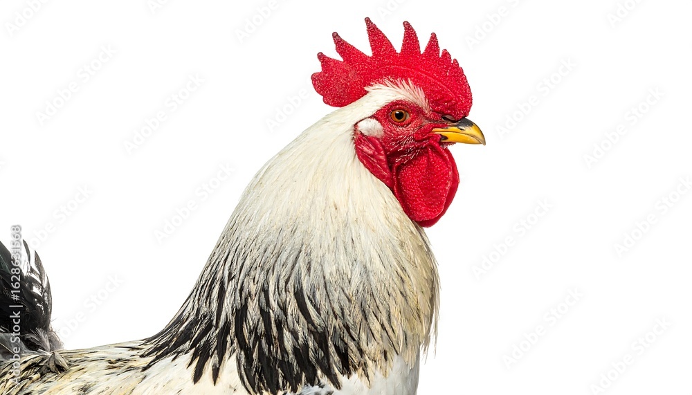 Fototapeta premium Rooster profile, close-up