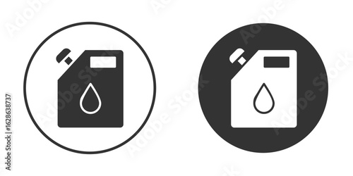 petrol icons pack. vector glyph flat icons