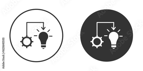 Implement icons pack. vector glyph flat icons