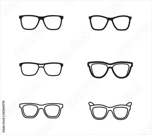 Diverse Eyewear Collection Stylish Glasses Frames Variety of Fashion Choices and Accessories for Vision Correction and Protection