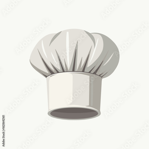 Classic chef's hat illustration, culinary creativity