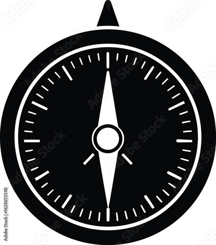 altimeter on white background.eps