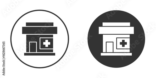 Pharmacy icon vector design and illustration, graphic design.