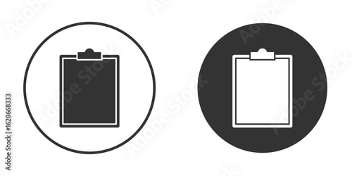 Clipboard icon vector design and illustration, graphic design.