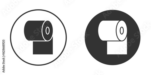 Toilet Paper icon vector design and illustration, graphic design.