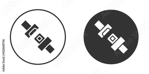 Seat Belt icon vector design and illustration, graphic design.