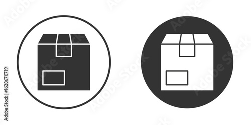 Package icon vector design and illustration, graphic design.