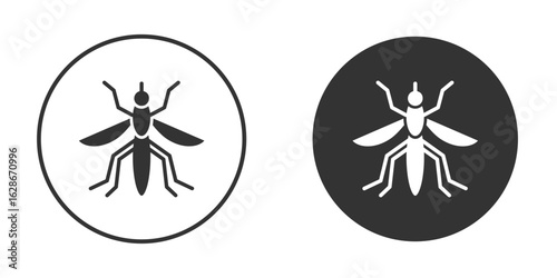 Mosquito icon vector design and illustration, graphic design.