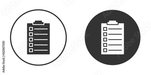 List icon vector design and illustration, graphic design.