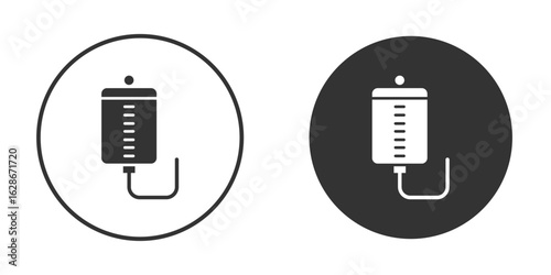 IV bag icon vector design and illustration, graphic design.