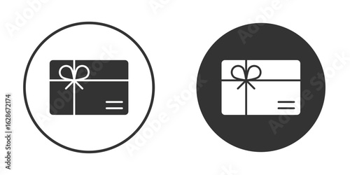 Gift card icon vector design and illustration, graphic design.