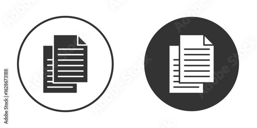 Copy icon vector design and illustration, graphic design.