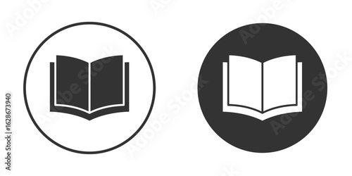 Book icon vector design and illustration, graphic design.