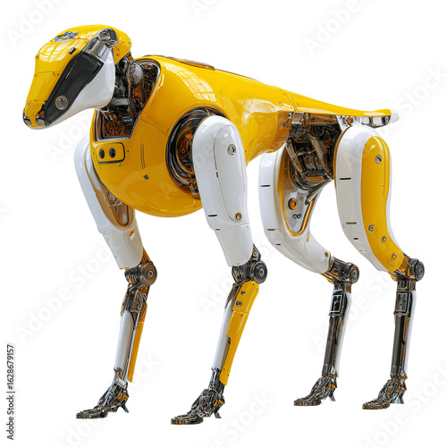 modern quadruped robot dog
