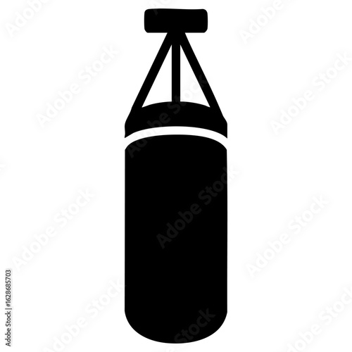 punching bag icon vector