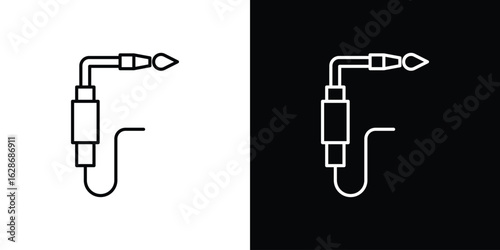 Welding icon. Thin line customizable illustration.