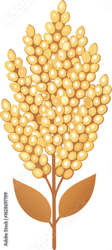 La pilule jaune est un ingrédient macro pour une alimentation saine et une bonne santé du cœur