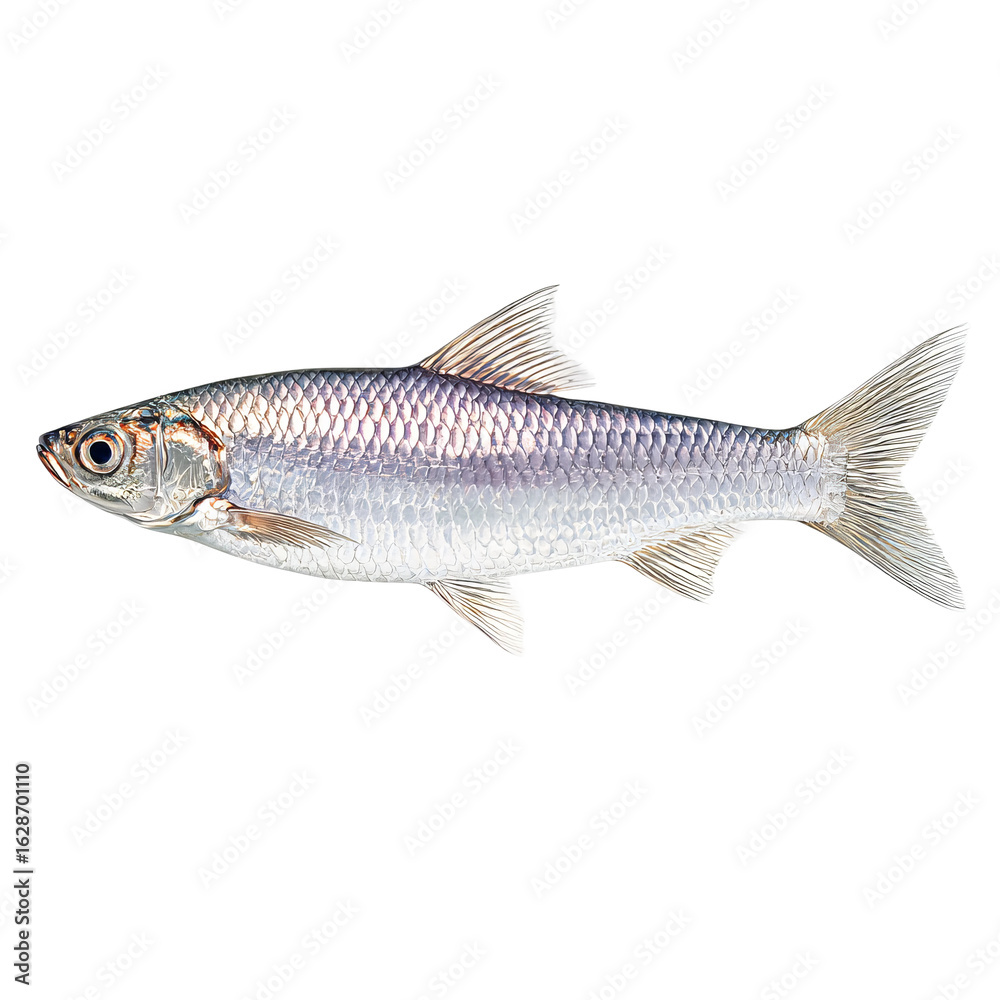 side view of a shad fish with smooth surface
side view of a shad fish with smooth surface