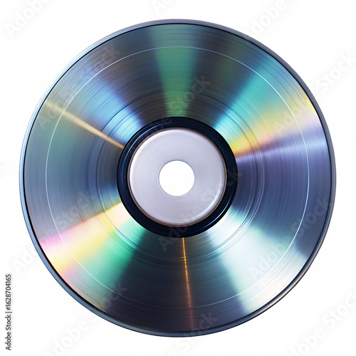 Music Disc Isolated On White Background
