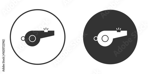Whistle icon for your web mobile application design. Modern flat.