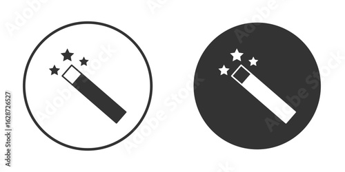 Magic wand icon for your web mobile application design. Modern flat.