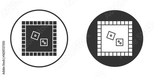 Game board icon for your web mobile application design. Modern flat.