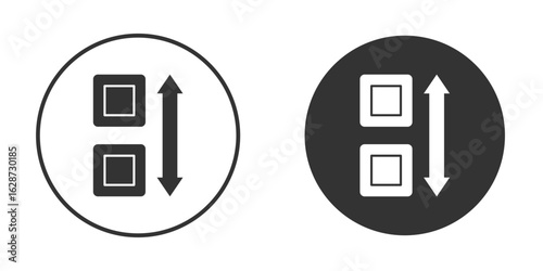 Apps sort icon for your web mobile application design. Modern flat.