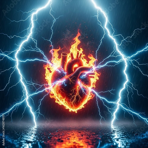 Heart of fire and lightning