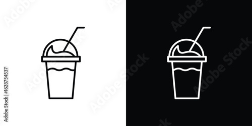 Trappe icon for app. Thin line signs.