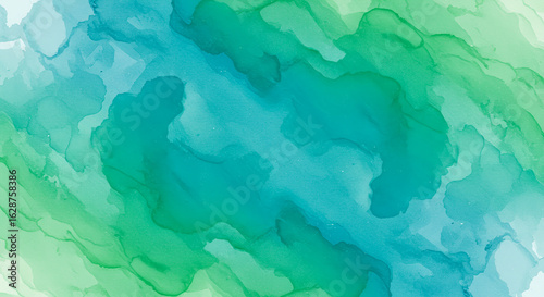 Abstract Fluid Art Strokes with Gradient Colors Creating a Serene and Natural Ambiance