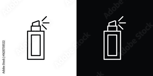 deodorant icon for app. Thin line signs.