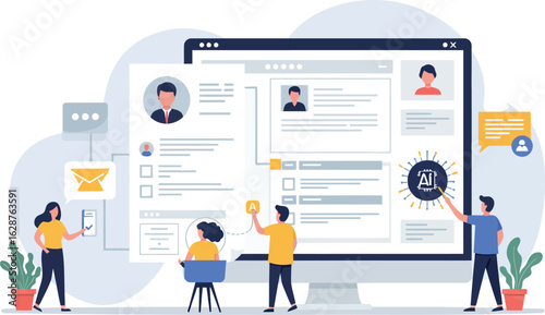 Efficient online collaboration for remote teams with digital workspace tools