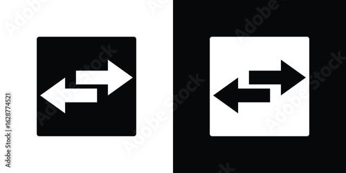Transfer icon Illustration Pixel vector graphics - Vector.