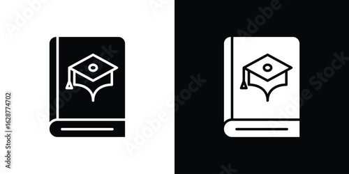 Thesis icon Illustration Pixel vector graphics - Vector.